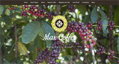 Desktop Screenshot of maxcoffee.com.br